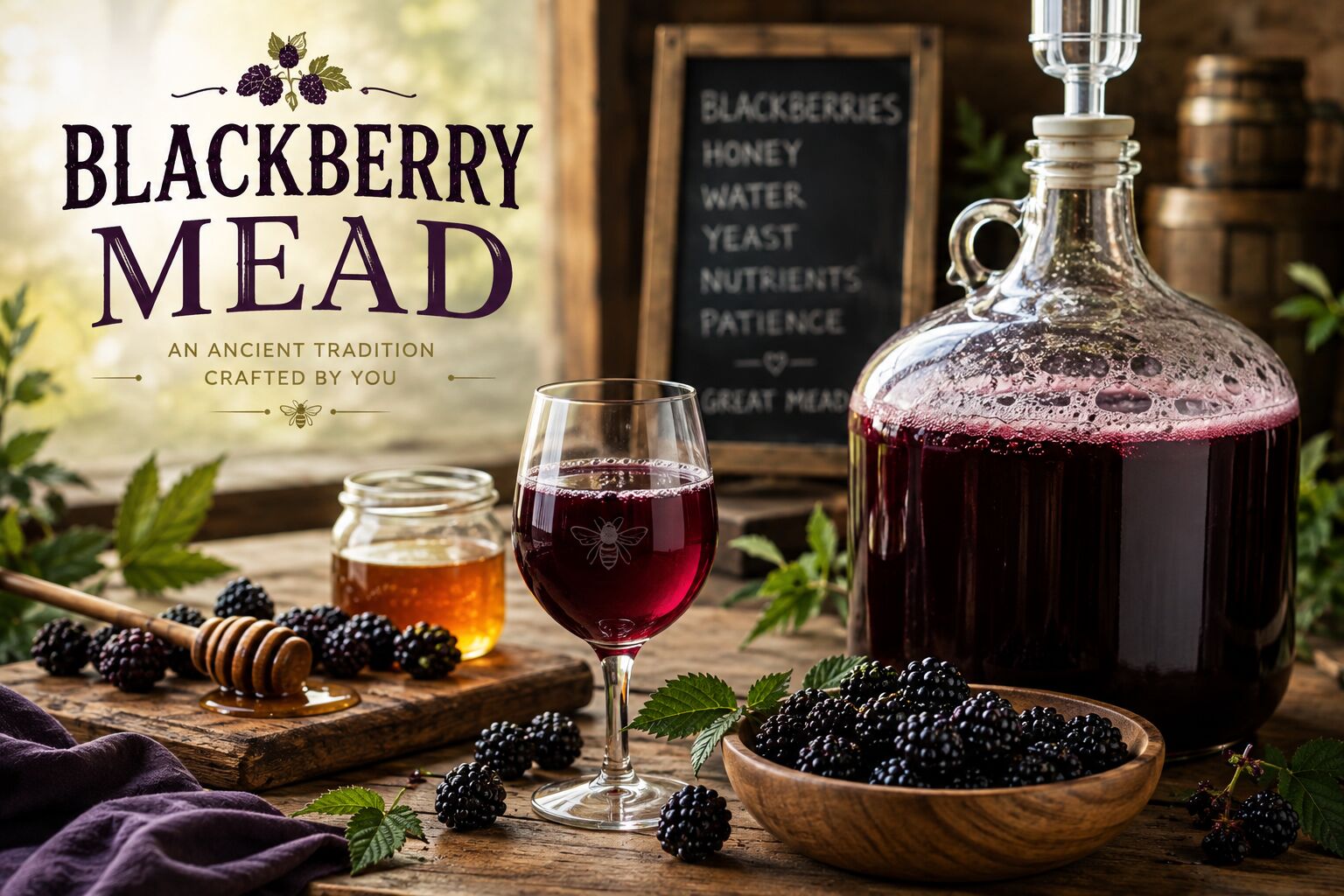 Blackberry Mead