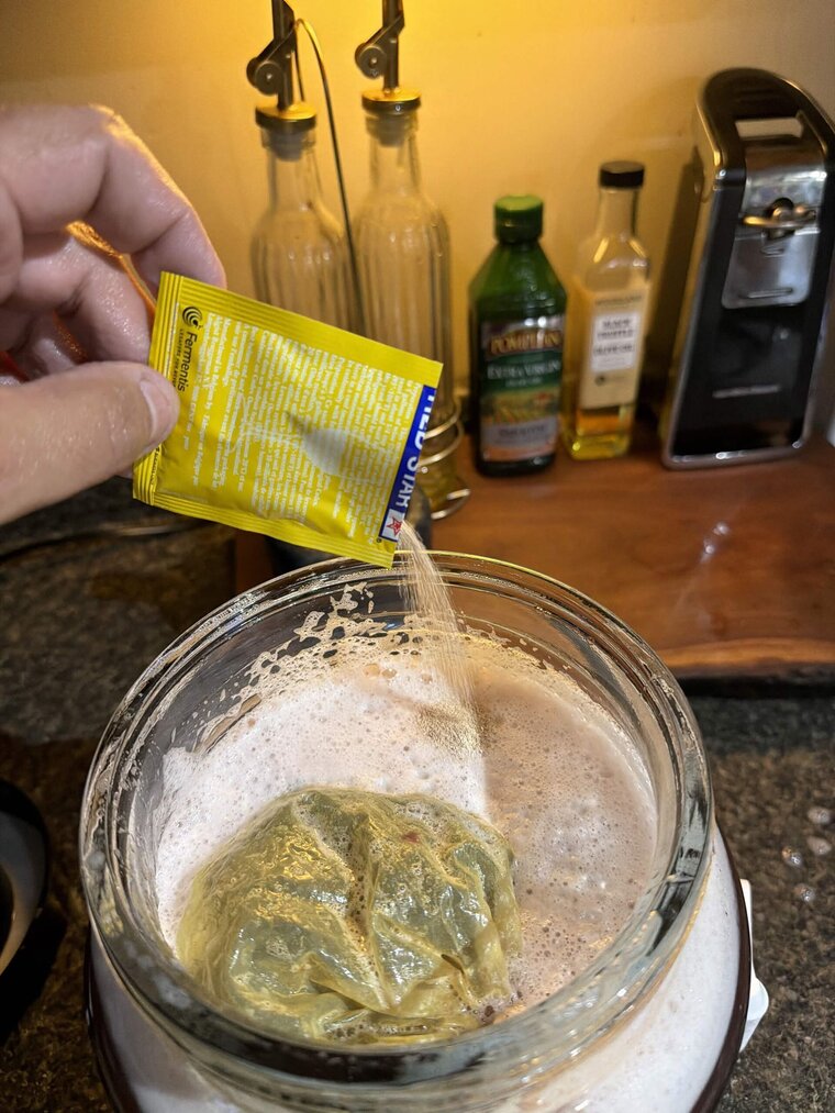 Pitch the Yeast