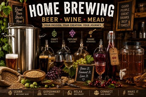 My Home Brewing Journey: From Mead to Beer on Tap
