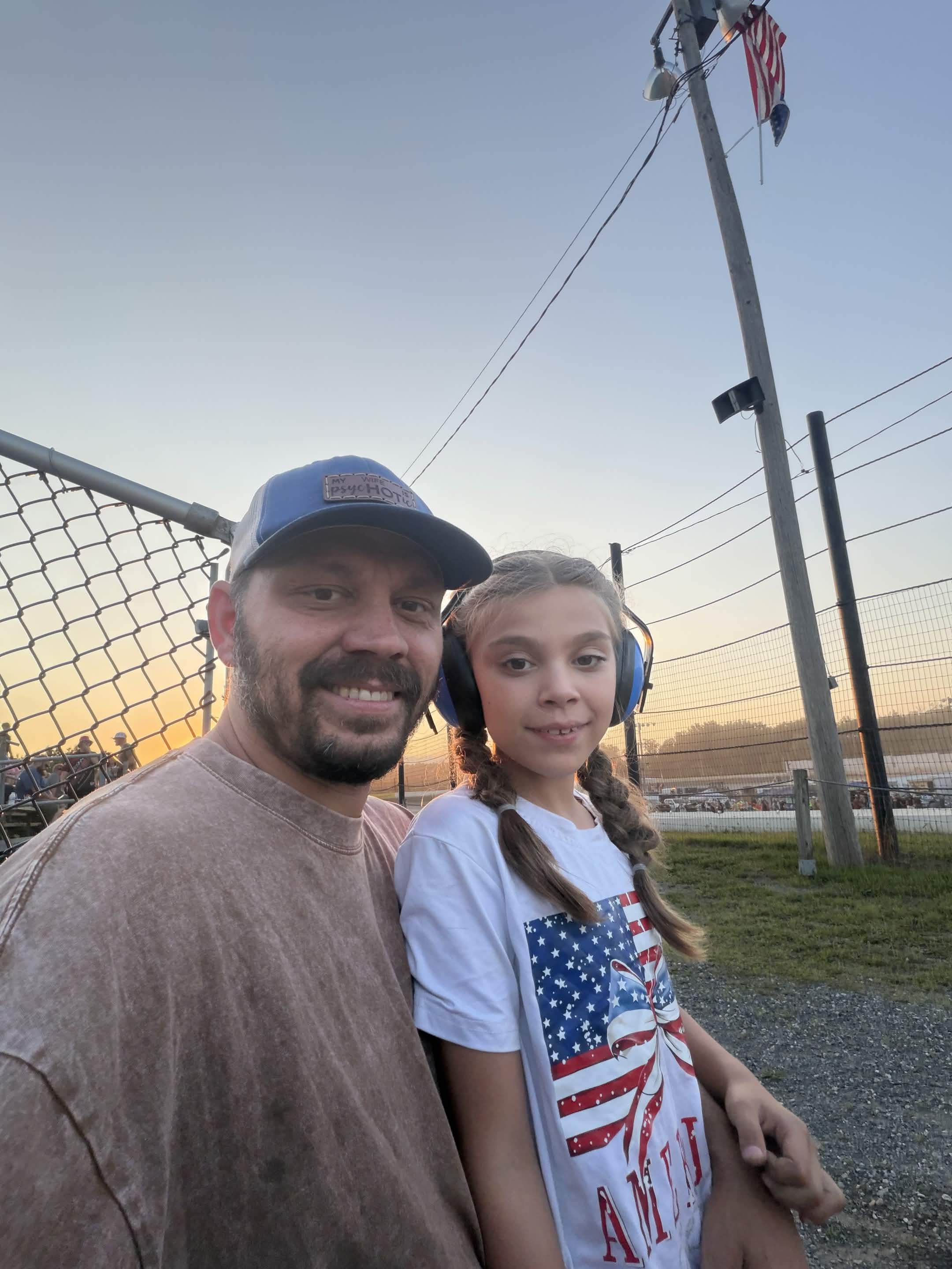 Action on the dirt track at Lebanon Valley Speedway