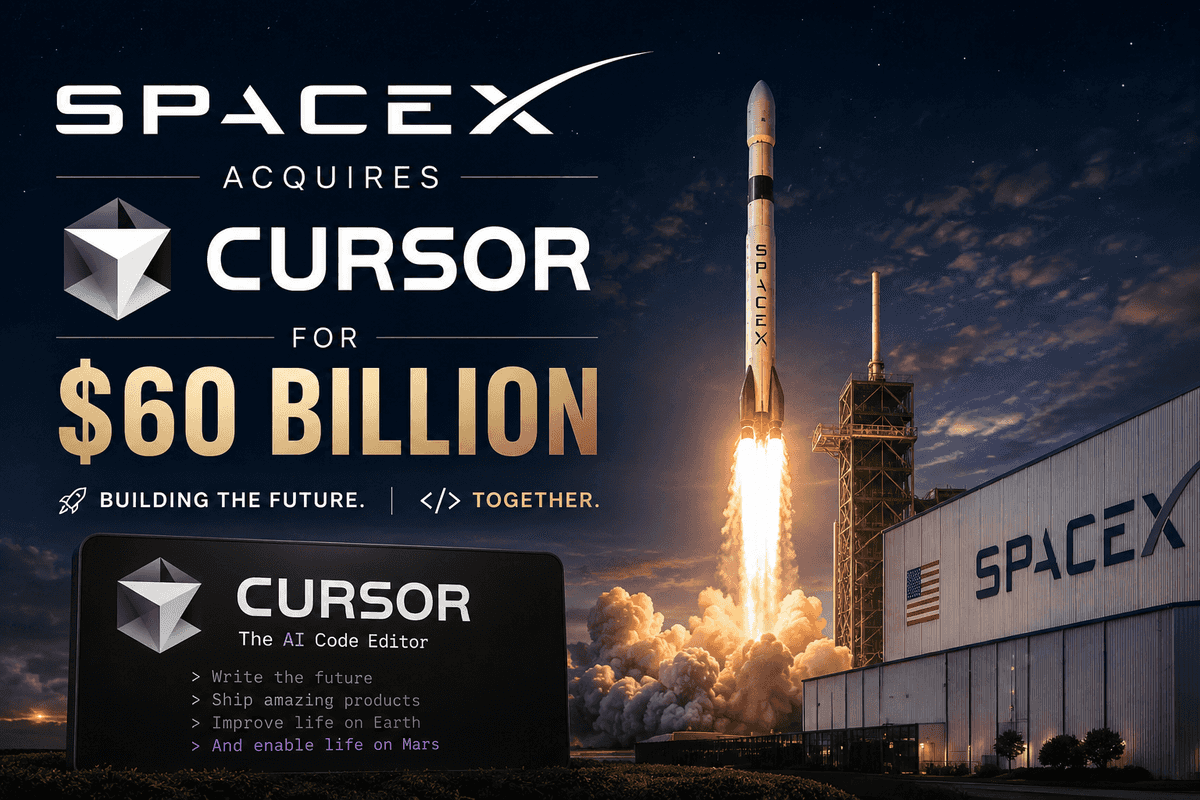 SpaceX Is Buying Cursor for $60 Billion — and I Can't Wait to See What Comes Next